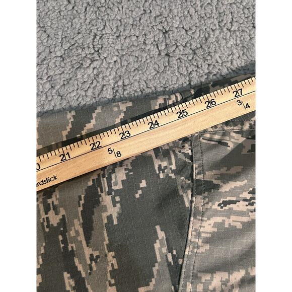 US Air Force Mens Utility Coat Camouflage Jacket Size 44 Short W Tech SGT Strip - Picture 12 of 16
